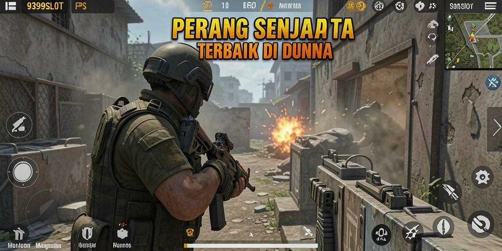 Gameplay mendebarkan dalam 9399SLOT dengan aksi tembak-tembakan.