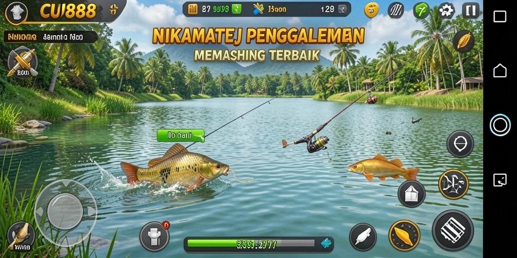 Tangkapan ikan yang memukau dalam gameplay CU888.
