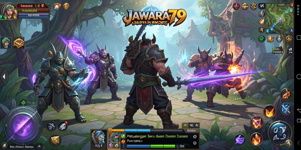 Tampilan gameplay JAWARA79 yang memukau dan penuh aksi.