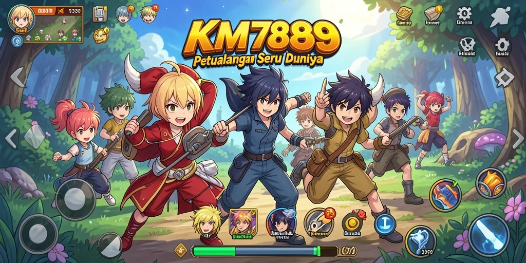 Tampilan gameplay <strong>KM789</strong> yang menawan dan penuh aksi.