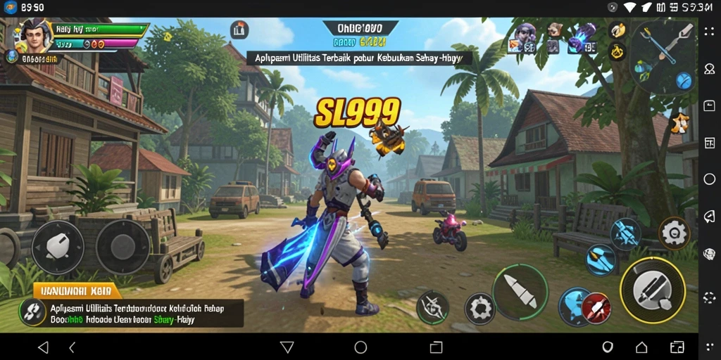 Screenshot utama SL999 menampilkan antarmuka pengguna yang intuitif dan fitur canggih.