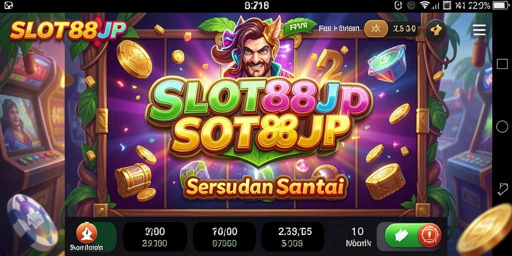 Tampilan gameplay SLOT88JP yang penuh warna dan menarik.