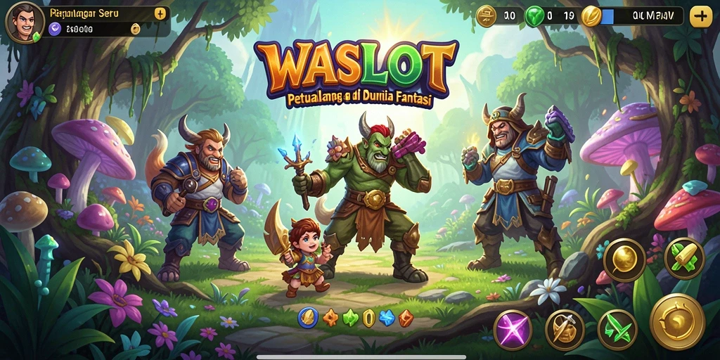 Gameplay menarik dari WASLOT dalam dunia petualangan.