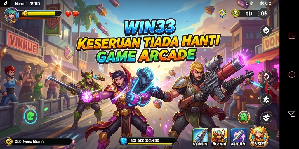 Tangkapan layar utama dari gameplay seru WIN33.
